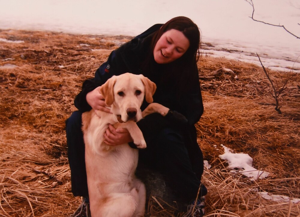 <b>BESTEVENN:</b> Labradoren Siko var Siljes beste terapi da hun skulle kjempe seg tilbake til livet.