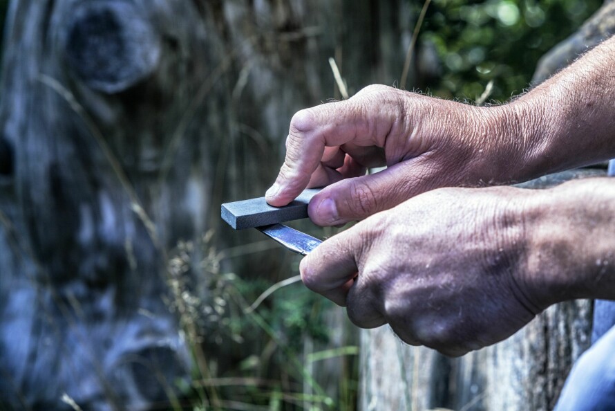 TURBRYNE; En enkel måte å kvasse kniven på i farta.