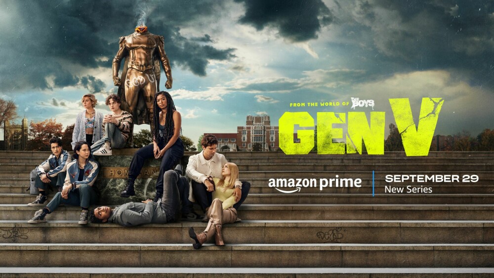 <b>GEN V:</b> Gen V sendes på Amazon Prime og har premiere 29. september.