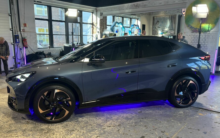 TOMMER: Tavascan kan fås med 21-tommers felger.