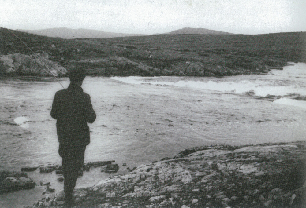 <b>HEINVASSDRAGET:</b> Iacob Søm­me fis­ket mye i det­te vass­dra­get på Hard­an­ger­vid­da. Bil­det er tro­lig fra 1932. (Foto: Pri­vat)