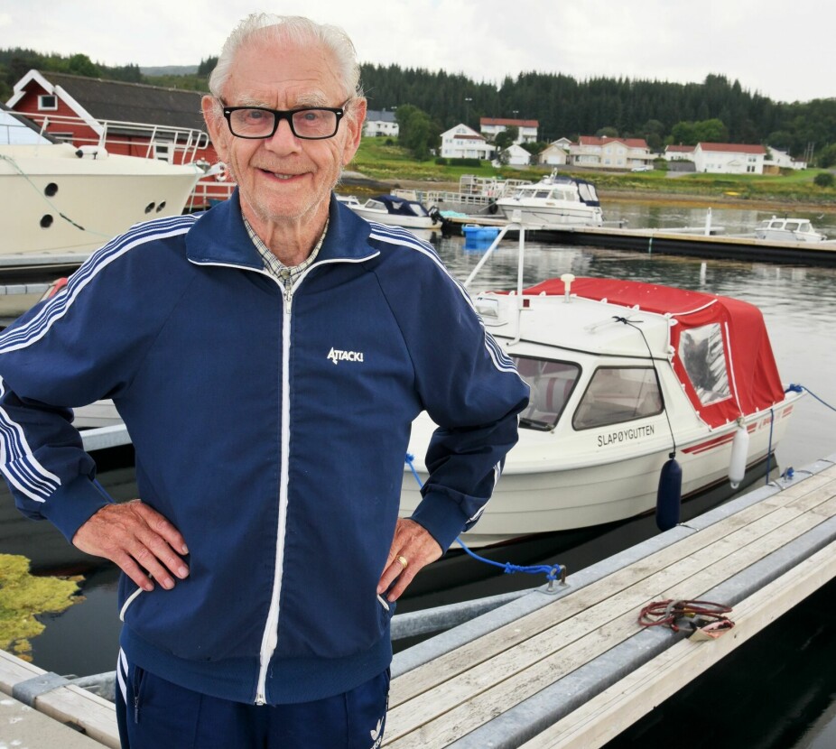 <b>TOK TAK:</b> – Jeg vil leve det frie livet så lenge helsen tillater det, sier Håkon. 