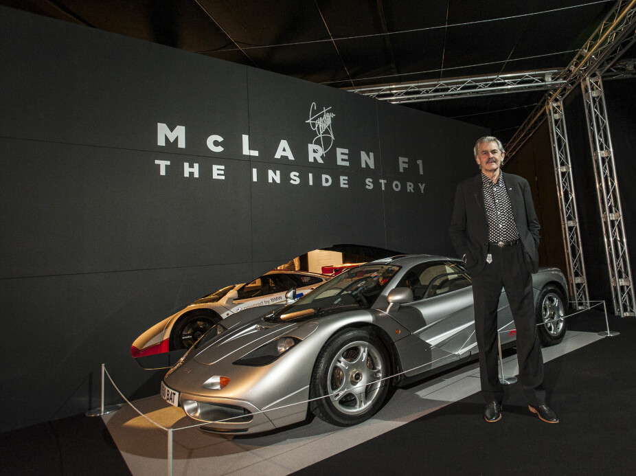 Designsjef: Gordon Murray sammen med McLaren F1.