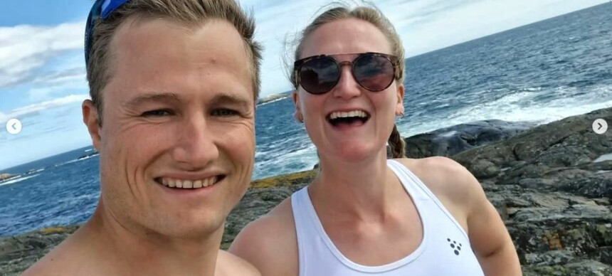 Da Marte gikk sitt siste skirenn, bar hun på en hemmelighet: – Sverre kommer til å bli en fantastisk pappa