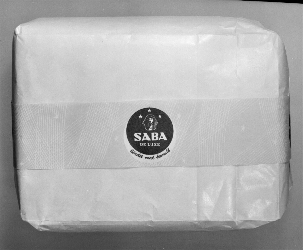 <b>MENSTRUASJONSBIND:</b> Saba var omtrent alene på ­markedet da de introduserte sine bind med bomull i 1954.