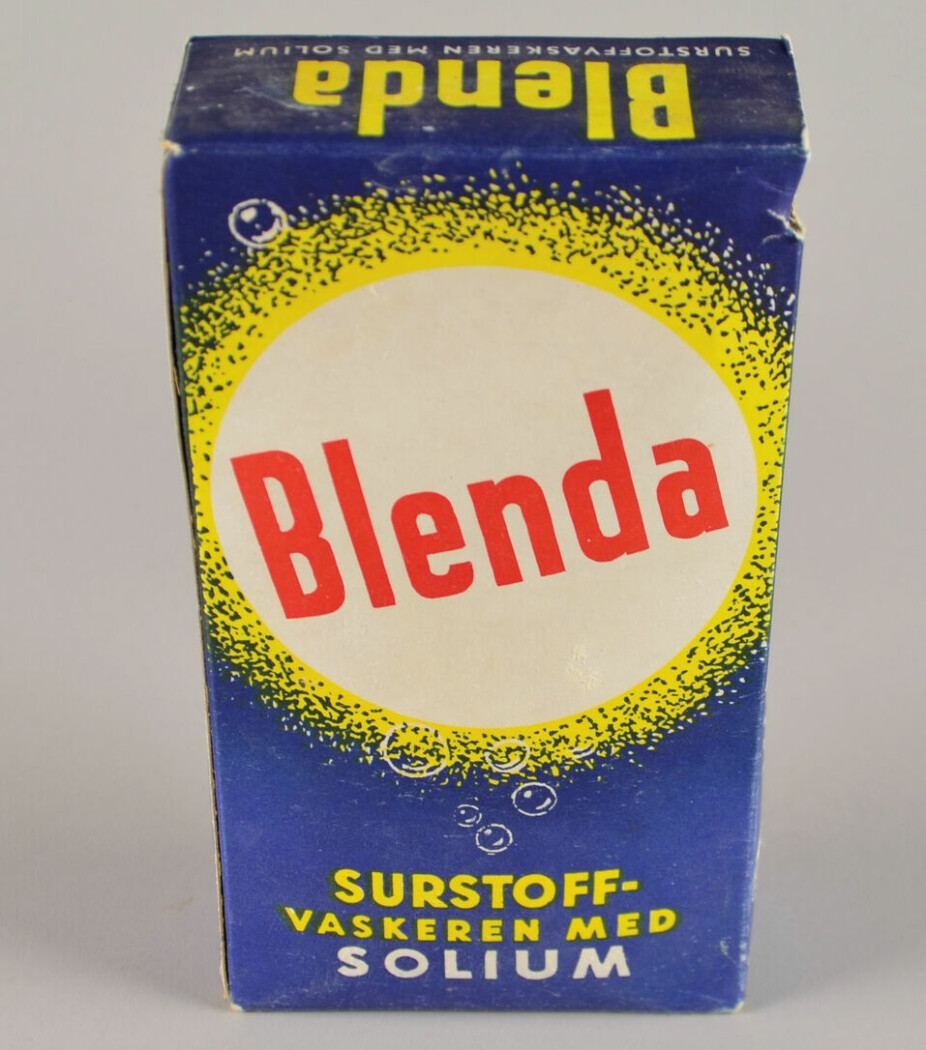 <b>BLENDA</b>: Helt siden 1935 har Blenda sørget for rent tøy her i landet. Før Blenda vasket man klær med grønnsåpe eller Sunlight.