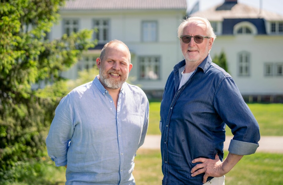 <b>CHEF PÅ KJØKKENET:</b> Eyvind Hellstrøm har spredd matglede og humor gjennom TV-skjermen siden 2017, gjerne i tospann med Truls Svendsen.