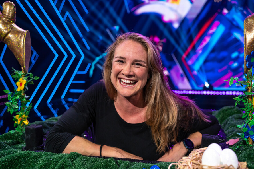 Birgit Skarstein (34) som «Hytta».