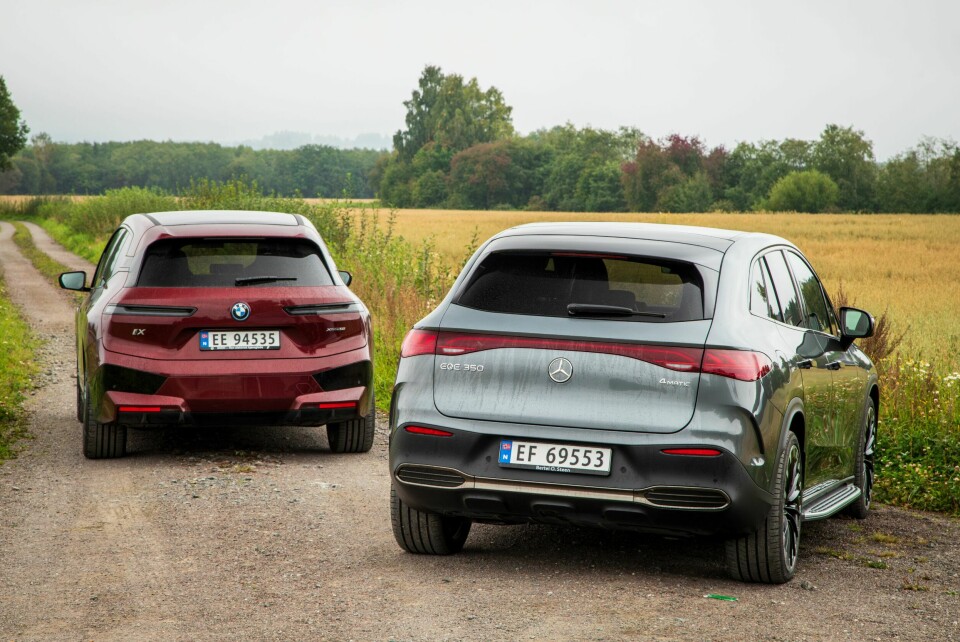 STORE FORSKJELLER: Selv om stor-SUV-formatet er ganske likt, er det merkbare forskjeller mellom de to.