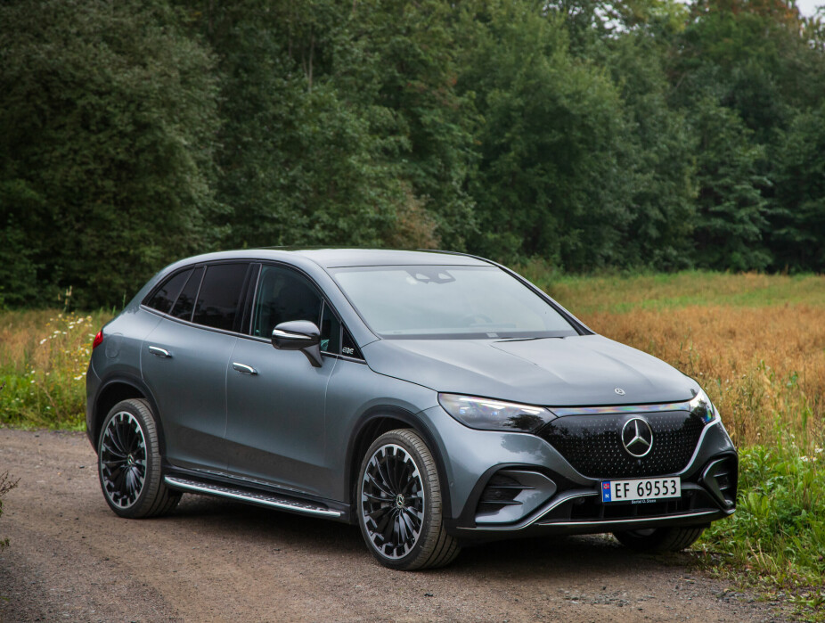 Mercedes: Runde former preger utseendet på den nye EQE SUV