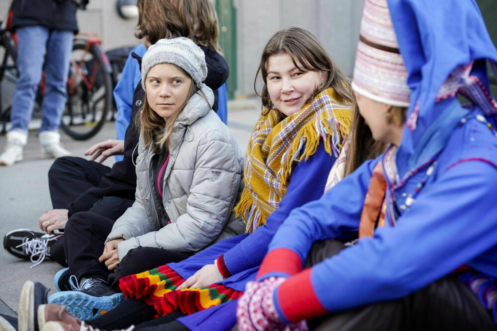 <b>KLAM OMFAVNELSE:</b> Greta Thunberg kom til Oslo for å demonstrere sammen med samene som krevde vindmøllene på Fosen revet. For en stund var vindmøller ikke lenger så hete som alternativ til fossile energikilder.