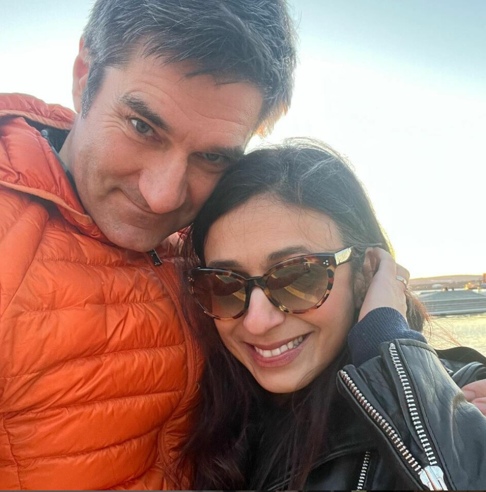 DEN STORE KJÆRLIGHETEN: Hadia og Kristian møttes på en fest i 2018. Det tok ikke lang tid før de giftet seg og startet med prøverørsbehandling.