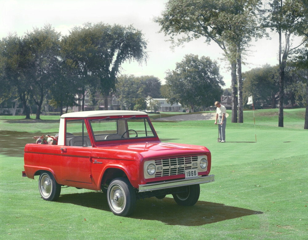 <b>HISTORISK:</b> Ford Bronco anno 1966.