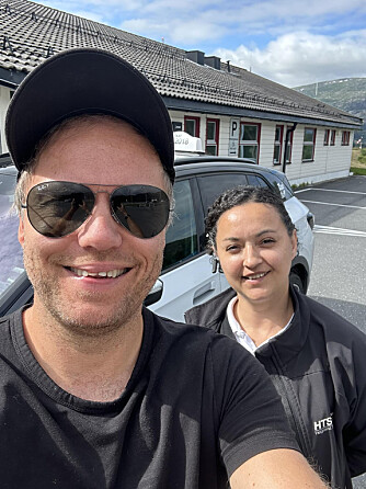 <b>STERK HISTORIE:</b> Standupkomiker Rune Bjerga fra Stavanger fikk høre Marias sterke historie i en drosjetur i sommer. Han delte historien på Facebook-siden sin. 