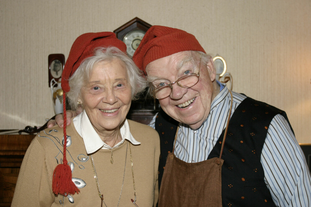 <b>EVIG KJÆRLIGHET:</b> Henki Kolstad og kona Elsa holdt sammen i 76 år og var gift i 70 av dem. Sammen fikk de tre barn. 