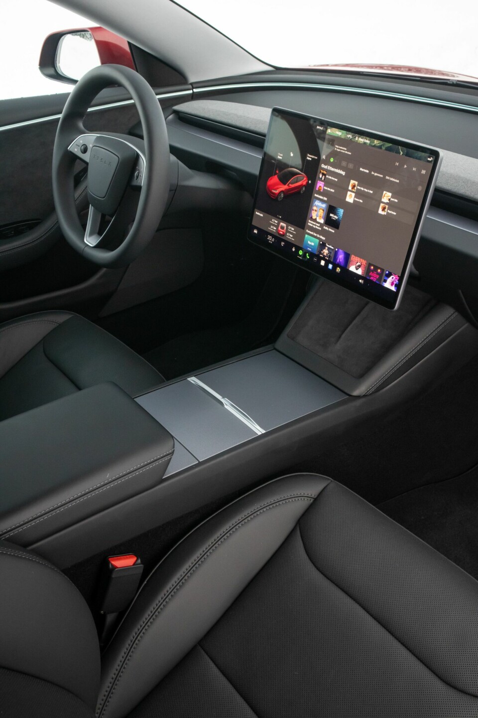 FORBEDRINGER: Nye seter og bedre materialer merkes straks du setter deg inn.