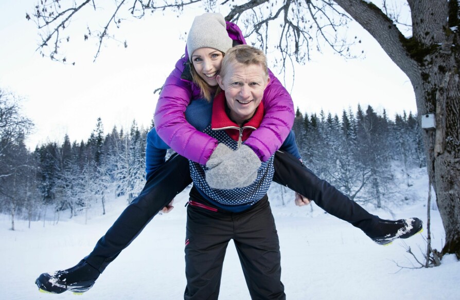 <b>PAR I HJERTER:</b> Pål Anders møtte kona, tidligere kickbokser Mette Solli, da de begge deltok i kjendisversjonen av «71 grader nord» i 2011.