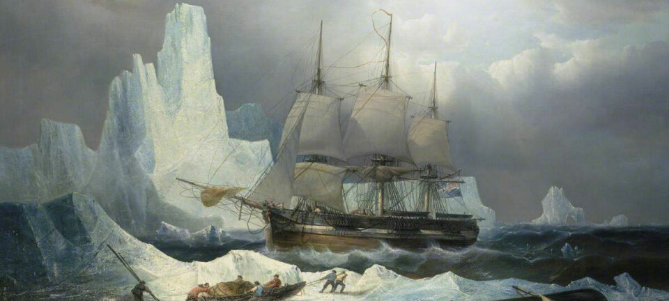 Amundsens store helt tok med seg 128 mann inn i isødet. Så ble det stille