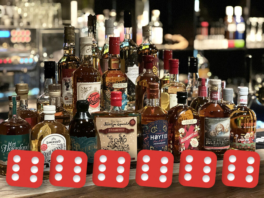 Test av årets juleakevitter: Seks får terningkast seks