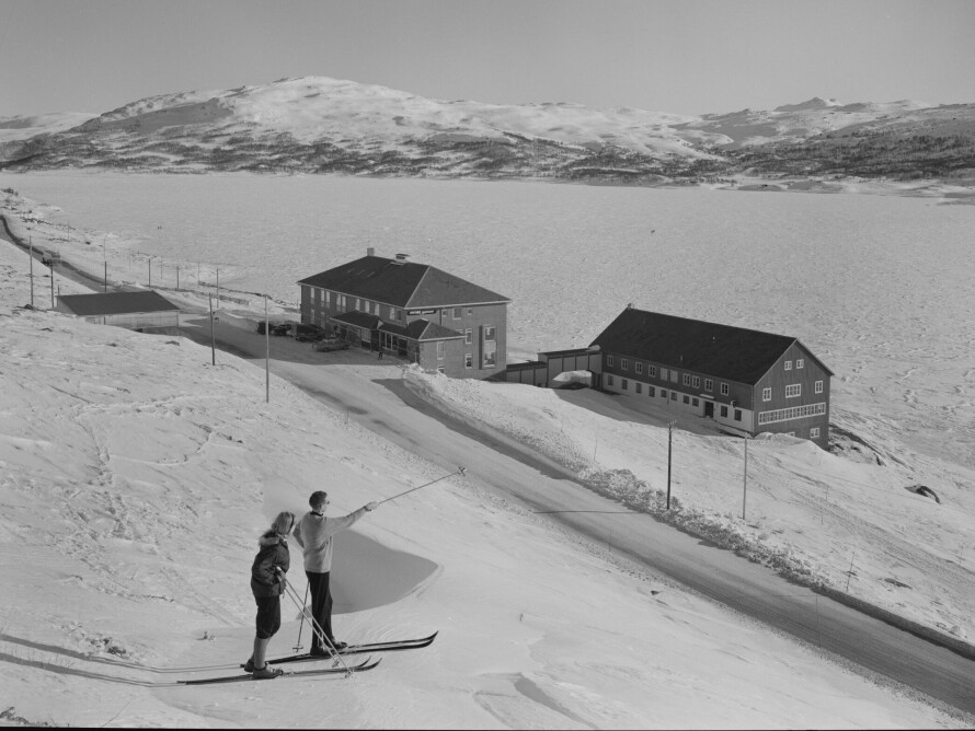 GJENREIST: Nystuen i 1965. Velmaktsdagene gikk mot slutten.