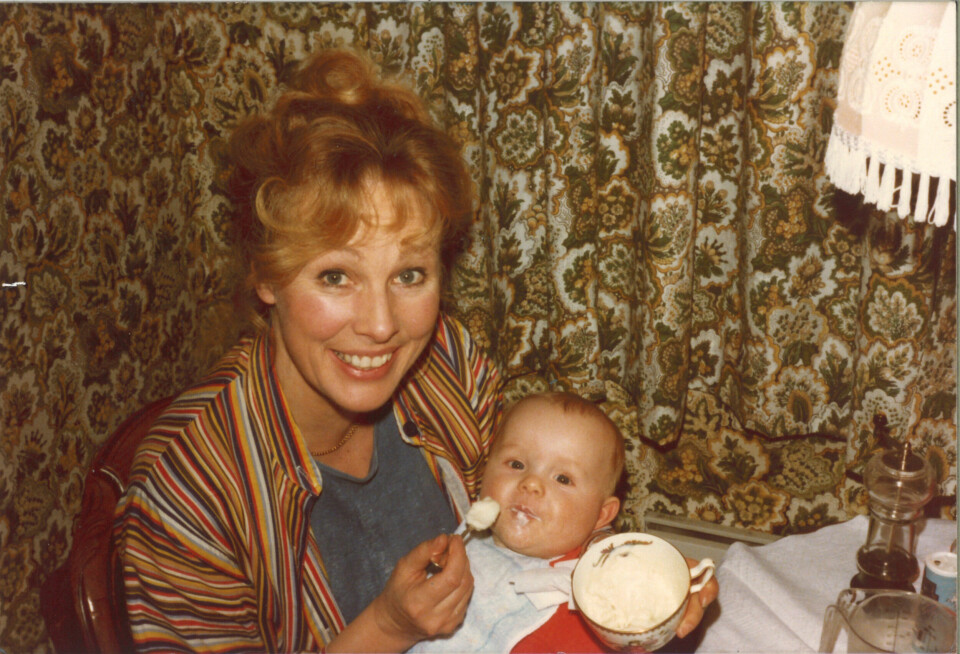 SÅ KOM PEIK: Alle barn er små mirakler, men for Lise ble Peik et ekstra stort mirakel da han kom til verden i 1979 etter at Lise hadde forsøkt å få barn i en årrekke. Kort etter kom datteren Blomma, som opprinnelig er døpt Julie.