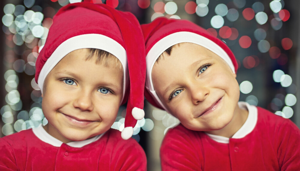 BARNAS HØYTID: Snakk sammen, slik at dere unngår småkrangling i jula - for barnas skyld.