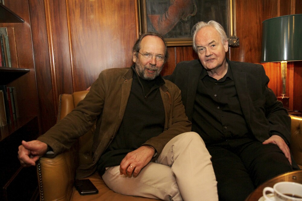<b>VENNER FOR LIVET:</b> Ole Paus og Ketil Bjørnstad ble kjent i 1970 og har vært svært gode venner siden. De har også hatt et omfattende musikalsk samarbeid og også skrevet fotballbok sammen.