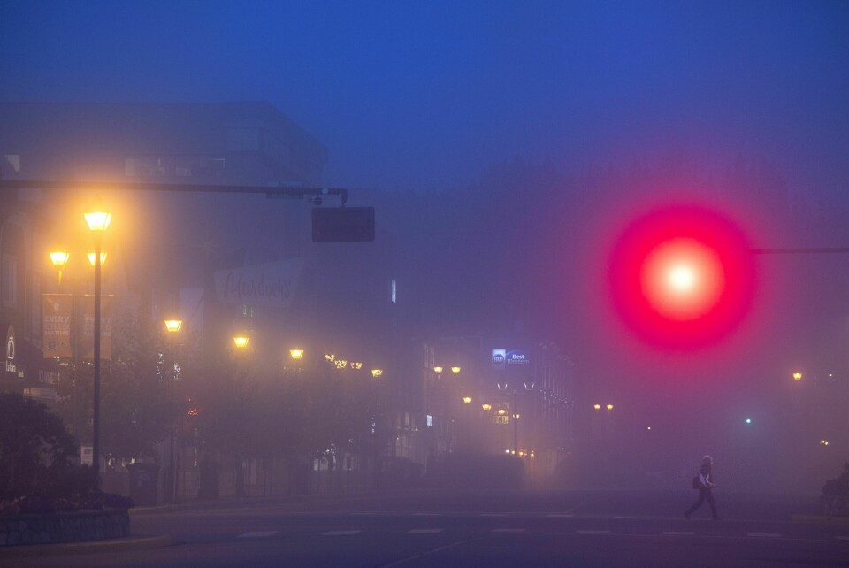 LETT TILGJENGELIG – I DAG: Whitehorse, hovedstaden i Yukon, var et sentralt knutepunkt under anleggelsen av Alaska Highway. Før veien kom i 1942, var det ingen enkel sak å ta seg hit.