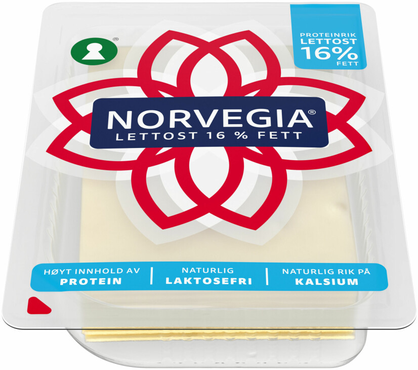 Norvegia Lettost skivet.