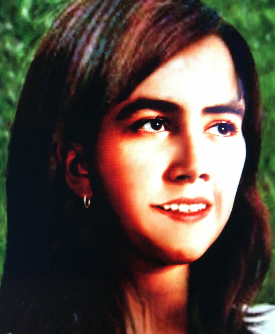 MULIG UTSEENDE: Per Asle har fått laget et bilde av hvordan Therese kanskje ville sett ut i dag om hun hadde fått feire sin 45. bursdag 15. januar.