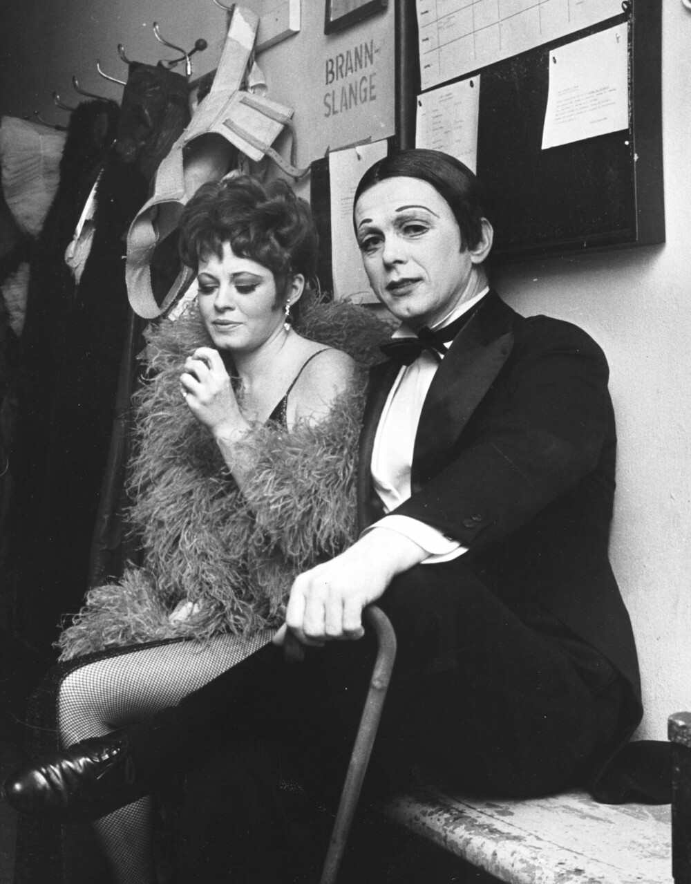 <b>LANG FARTSTID:</b> Kari og Toralv Maurstad spilte sammen i musikalen «Cabaret» i 1968. 