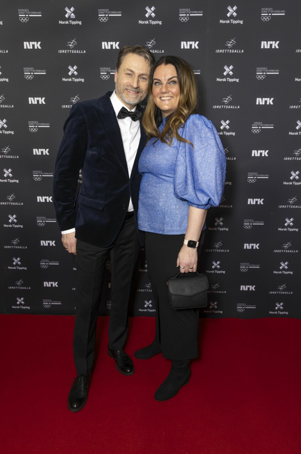 ESPEN BREDESEN: 30 år etter OL på Lillehammer, var hopplegenden Espen Bredesen og kona Vibeke på plass for å hedre norske idrettsprestasjoner.