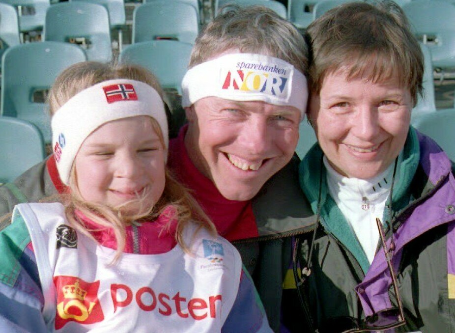 <b>CATO ZAHL PEDERSEN:</b> Cato Zahl Pedersen sammen med kona Märtha Berteussen og datteren Erica i 1994.