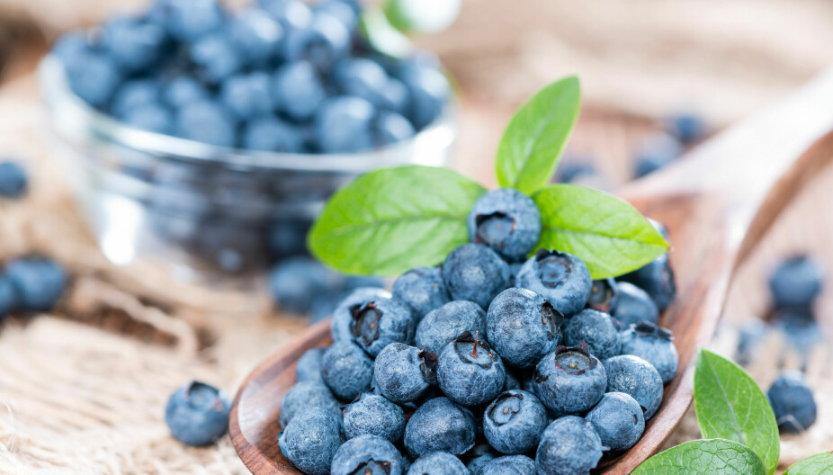 BLÅ ANTIOKSIDANTER: Blåbær er en fin måte å få i seg antioksidanter på, og kan være med på å senke betennelsesnivået i kroppen.