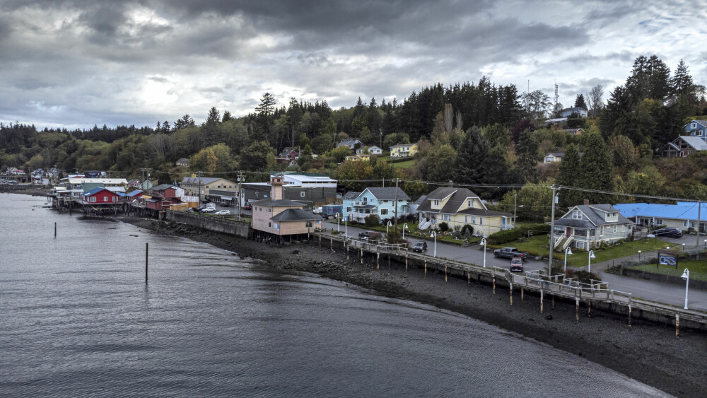 <b>BESKYTTET SAMFUNN:</b> Alert Bay ligger på den lille øya Cormorant Island mellom Vancouver Island og fastlandet i British Columbia.