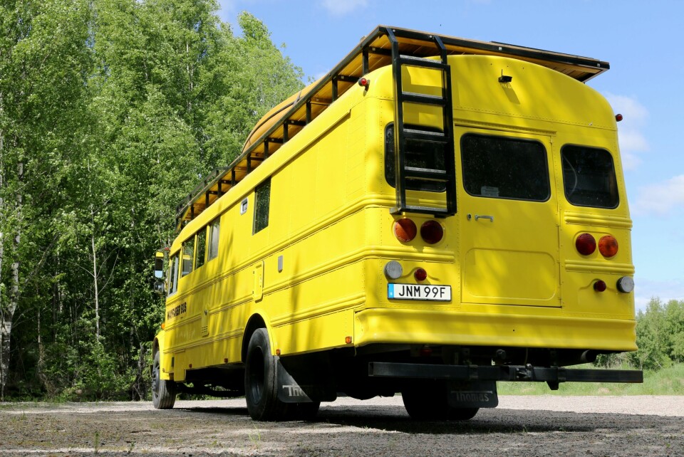 SLAGVOLUM: 7,3-liters turbodiesel V8 krever 2,5 til tre liter på mila.