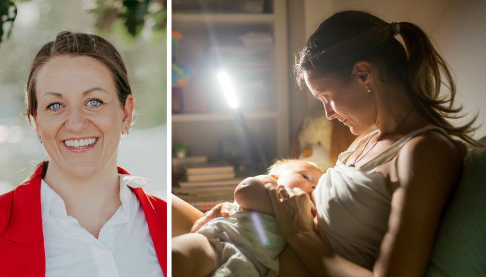 AMMING OG SAMVÆR: Ung mor ønsker råd om hvordan hun kan få en god samtale med barnefaren om samvær så lenge hun fullammer. Familieterapeut Stine Hagen, som driver Hagen familieterapi, svarer.