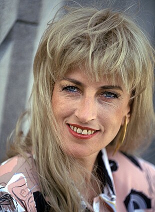 <b>VARIERT:</b> Karen-Marie skiftet ofte frisyre gjennom mer enn 40 år på TV-skjermen. Bildet er fra 1987 da denne sveisen var populær.