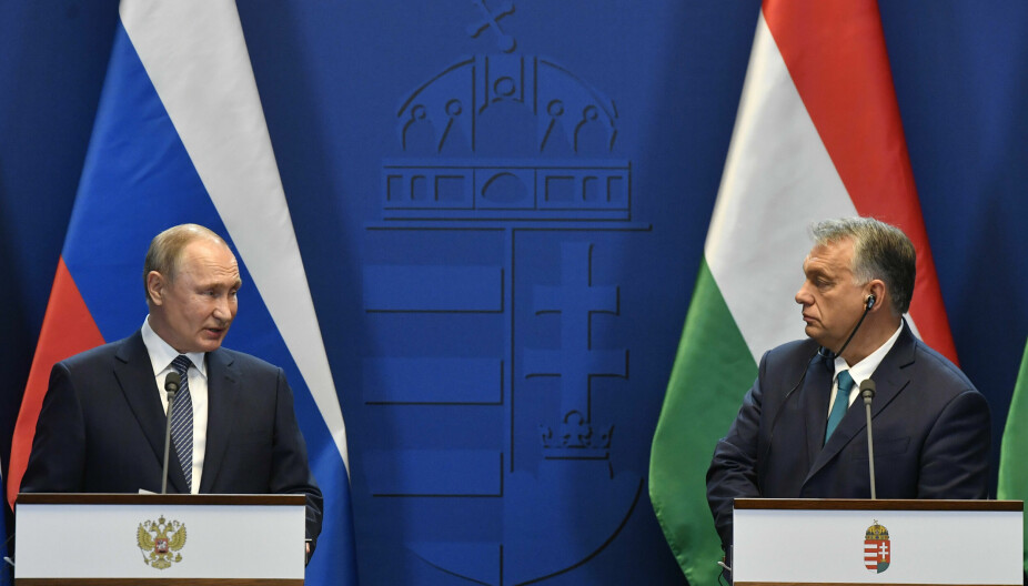 <b>TETTE BÅND:</b> Ungarn har vært motstander av en støtte til Ukraina, og har lenge hatt tett bånd til Russland.