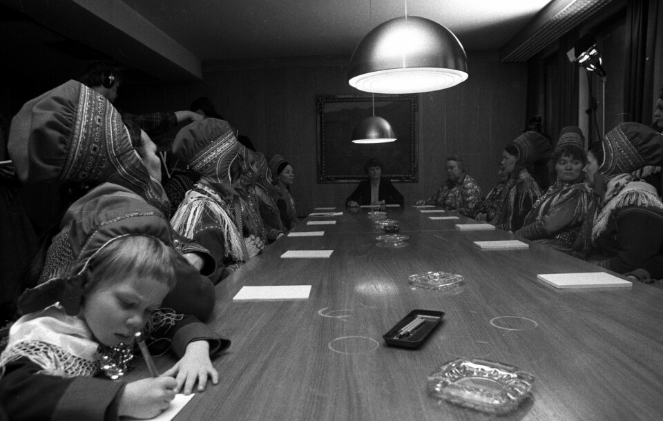 KJEDELIG: – Jeg var ikke redd, jeg kjedet meg, minnes Ellen Kristina fra den berømte okkupasjonen.