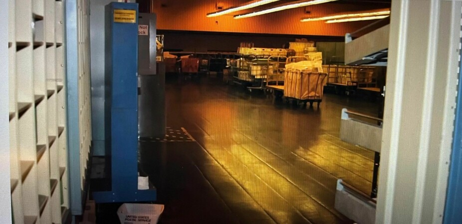 <b>ÅSTEDET:</b> US Postal Services kontor i Goleta ble åsted for masseskyting.