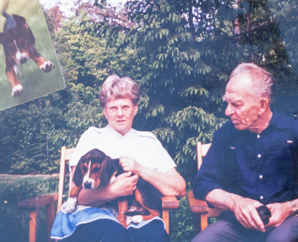 FORELDRENE: Solveigs foreldre, Harry og Reidun Busk Halvorsen fotografert en gang på 90-tallet.