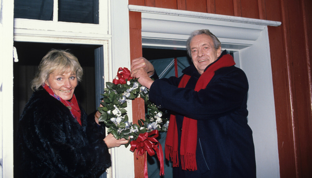<b>ERIK BYE:</b> Sammen med Erik Bye ledet Toppen Bech programmet "Den blå timen" på NRK i 1985 og 1986.