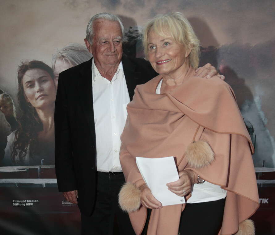 HÅKON LANGBALLE: Toppen var gift med Håkon Langballe. Her er ekteparet på en filmpremiere i 2016.