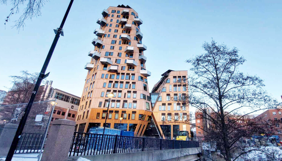 SPESIELT NYBYGG: 41 leiligheter i Avantors prosjekt Vertikal i Oslo sto innflyttingsklare i desember 2023, syv år etter at reguleringsprosessen startet.