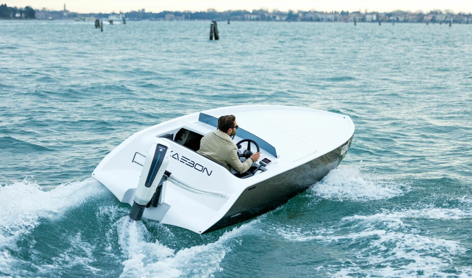 <b>STERKEST:</b> Med 11 kW på propellakselen skal Avator 110e få mindre båter i plan.