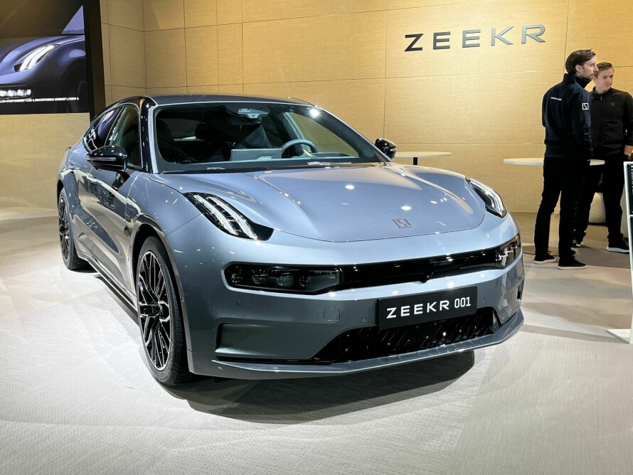 SNART I NORGE: Zeekr 001.