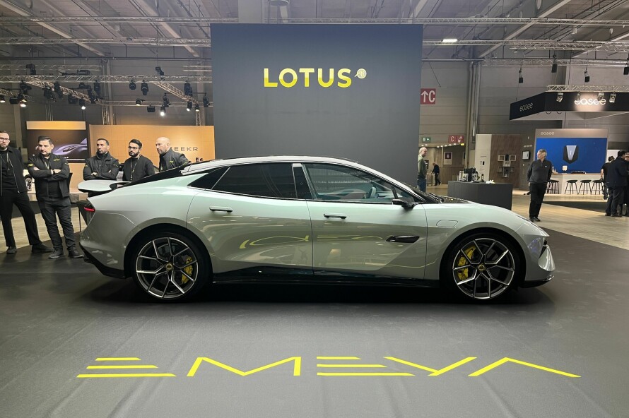 LYNRASK: Lotus Emeya er på sett og vis en lav versjon av Eletre