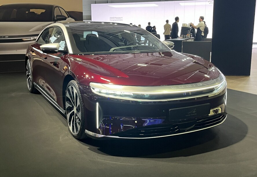 Luksus: Lucid Air er en luksusbil fra Silicon Valley.