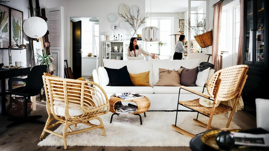 UNNGÅ TRINNLYD: Legg på et tykt og godt teppe for å dempe lyden på gulv.